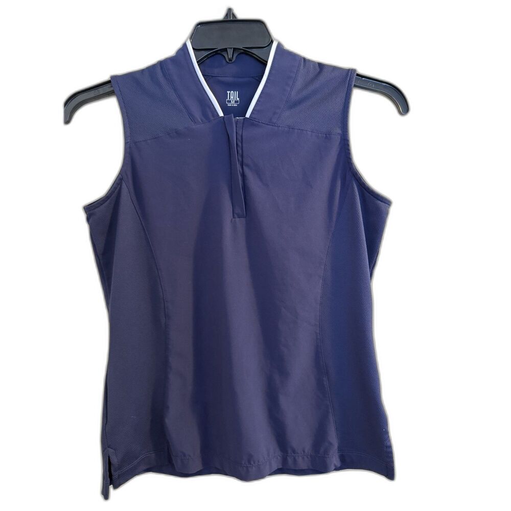 Tail Activewear Blue Racerback Tennis & Golf Tank Top - Size M